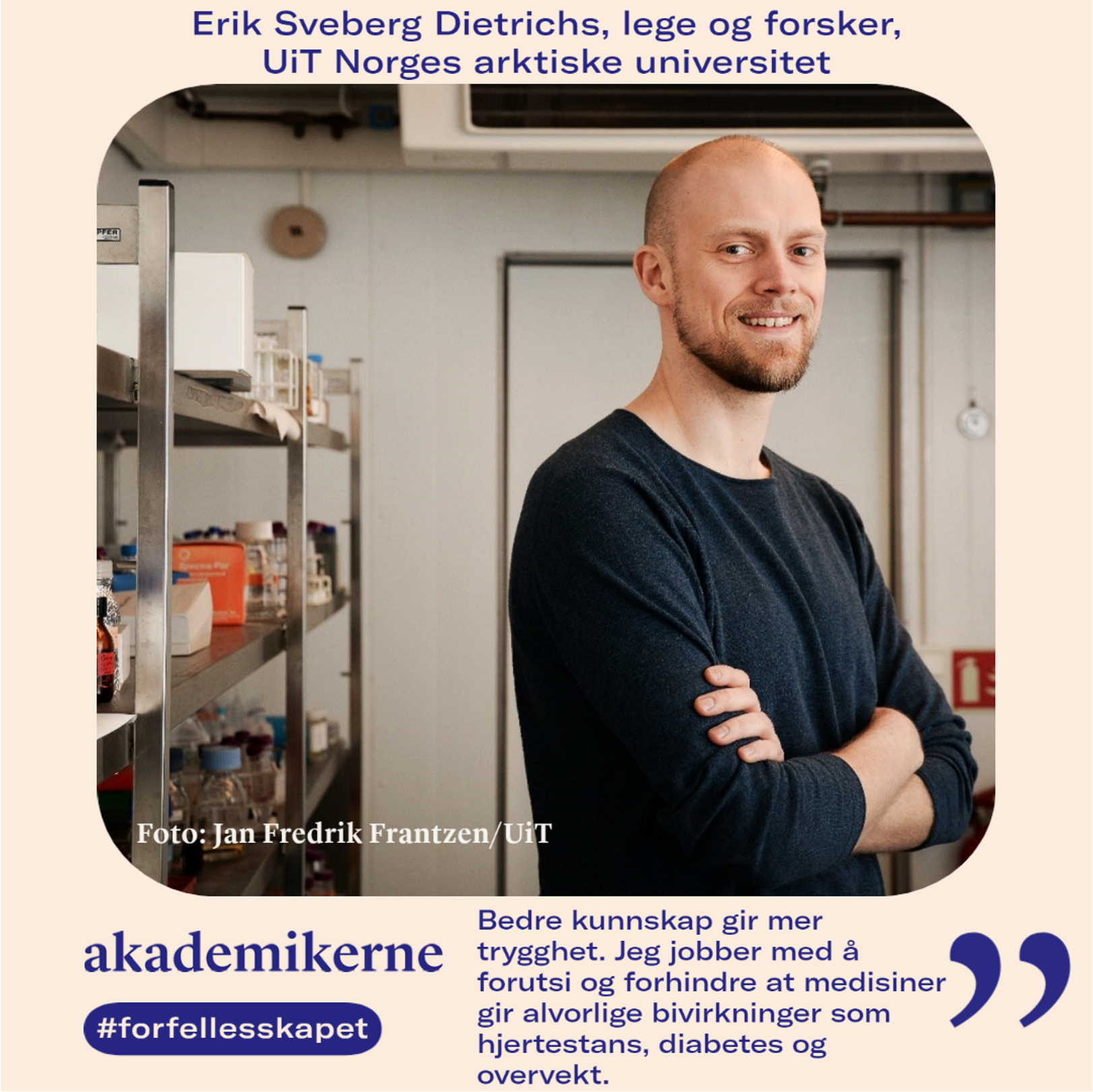 Forskningsprosjektlederen