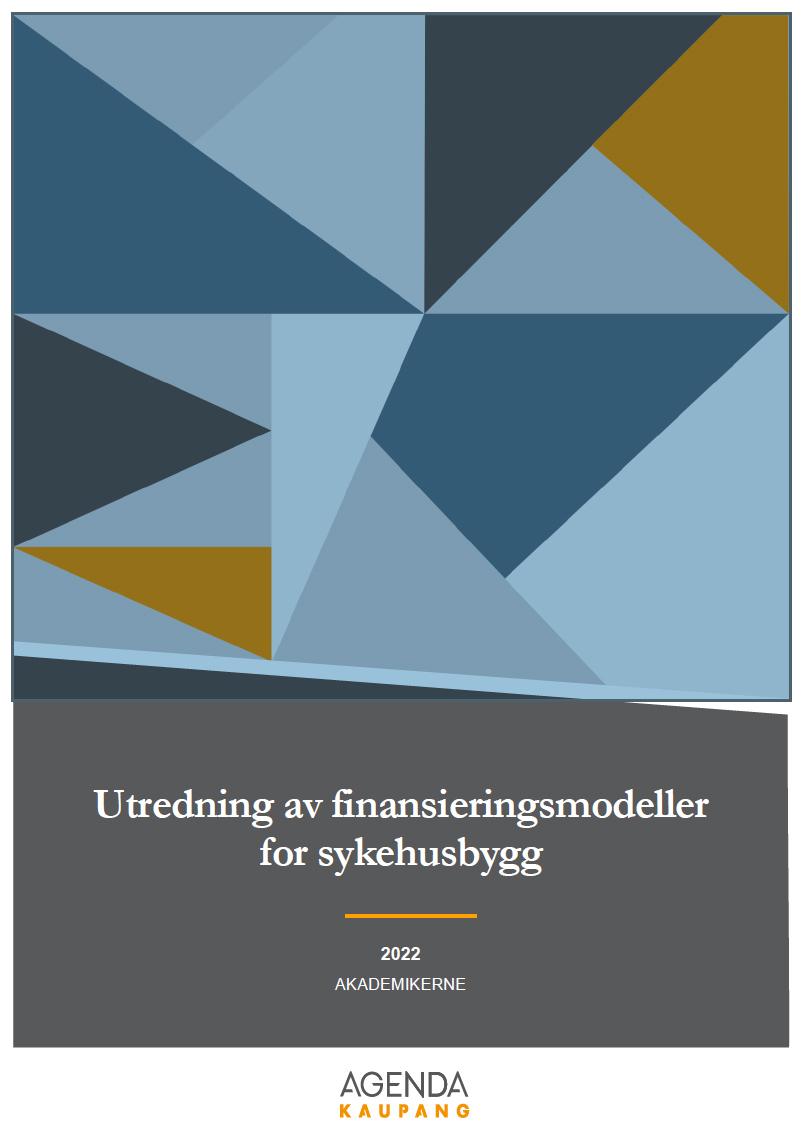 Utredning av finansieringsmodeller i sykehusene - Agenda Kaupang 2022