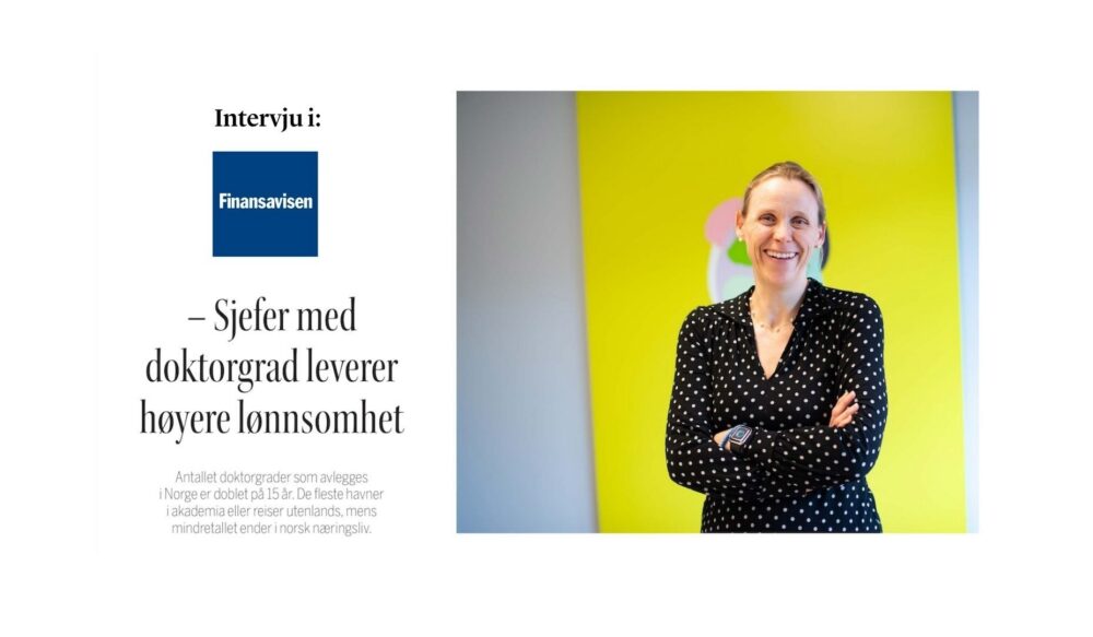 Ny rapport: Det lønner seg å ansette folk med doktorgrad