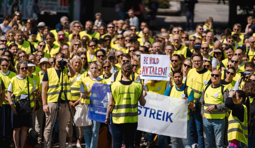 Akademikerne er i streik