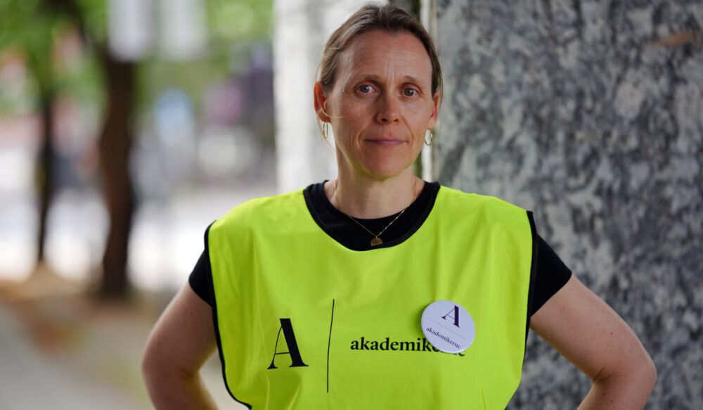 – Takk til alle som støtter oss i streiken!