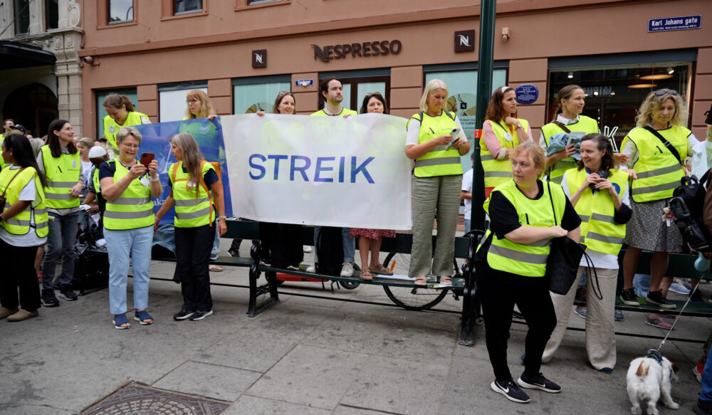 Over 1900 i streik fra mandag